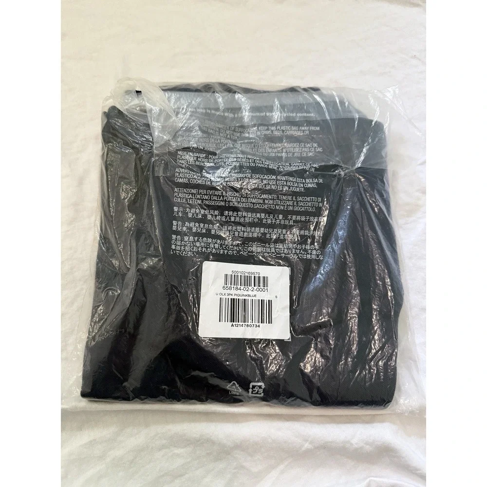 Old Navy School Uniform Shirts Blue Girls Size S 6-7 Navy 3pack NWT